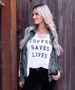 Coffee Saves Lives Tee