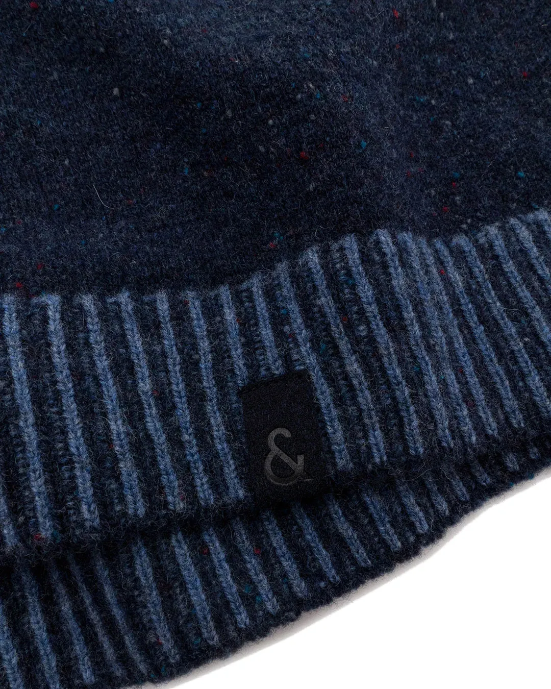 Crew Neck Merino Jumper - Midnight Blue