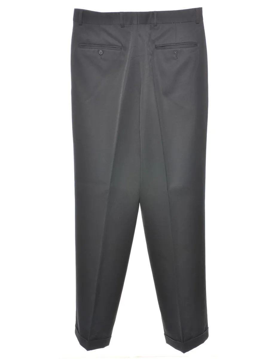 Cricketeer Dark Grey Suit Trousers - W30 L31