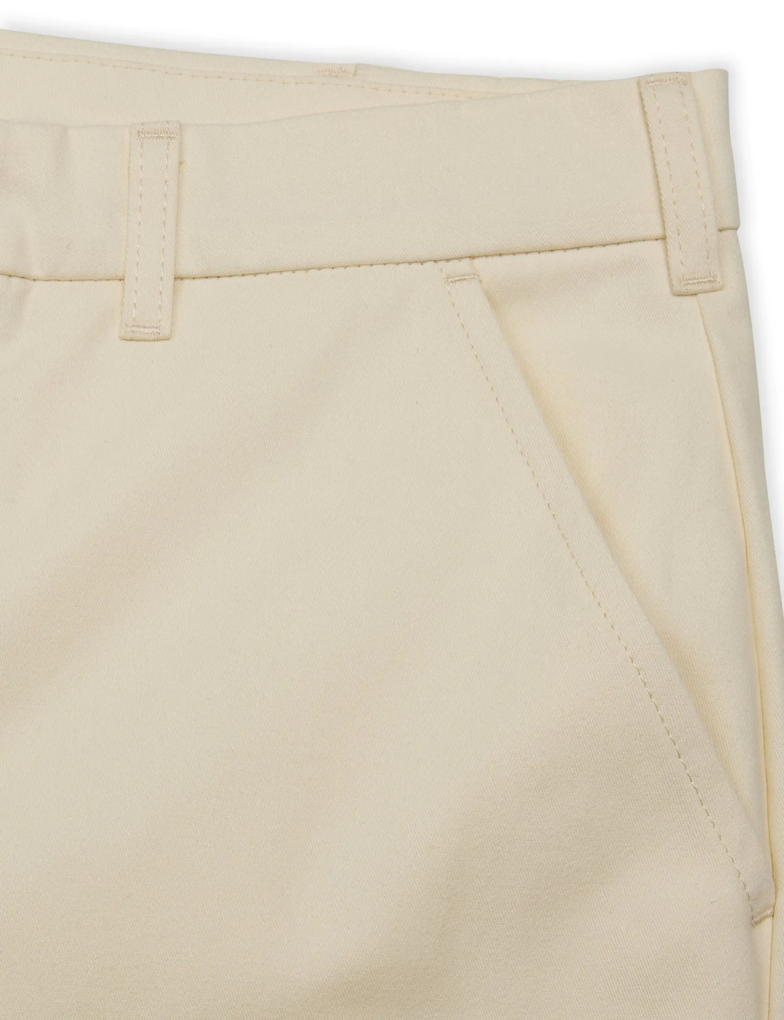 Crisp Twill Silas Pants,  Vanilla Ice