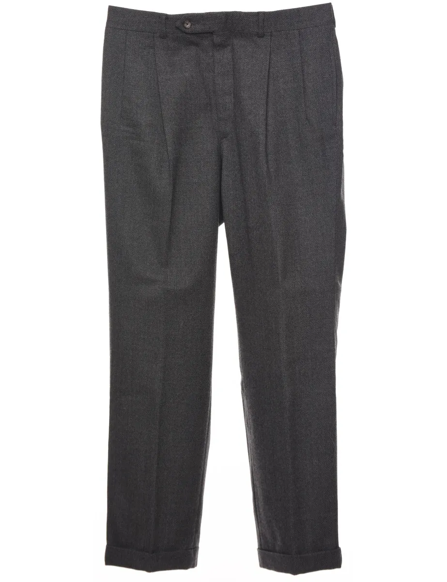 Dark Grey Trousers - W33 L31