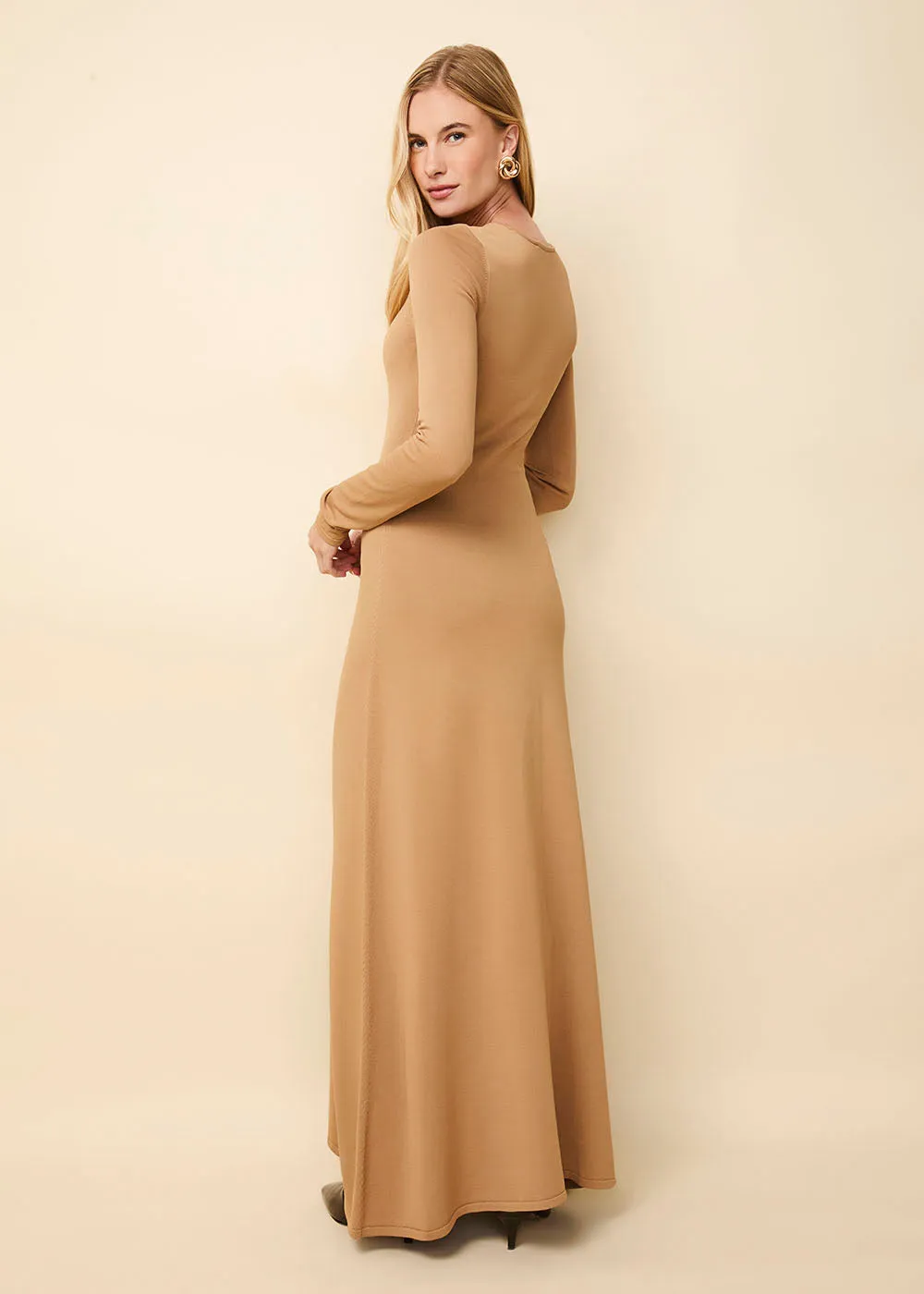 Dora Dress Camel