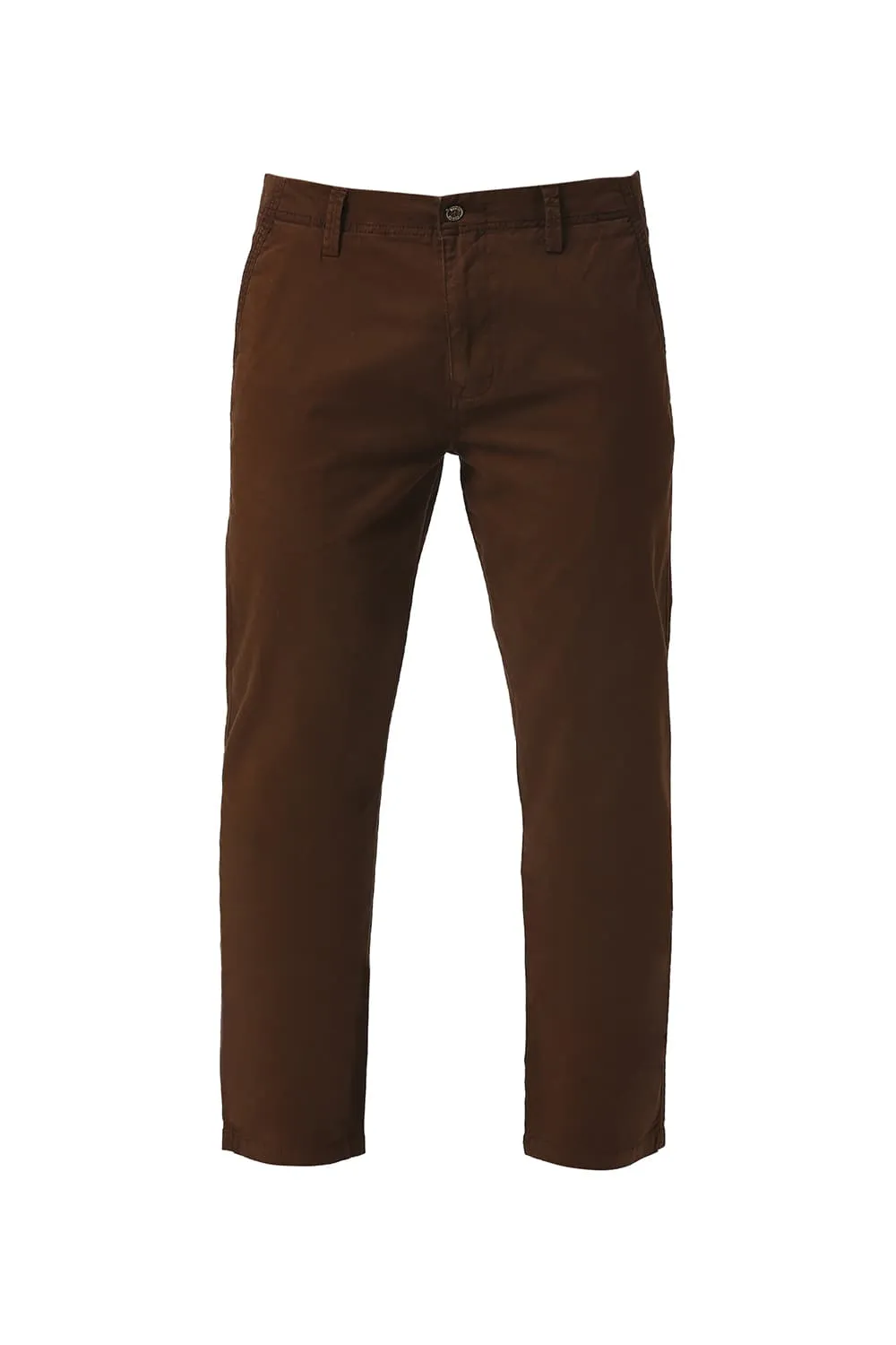 Drift Fit Corron Stretch Peach Twill Trousers