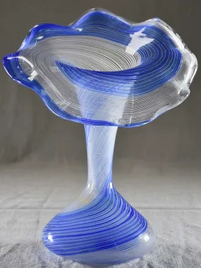 Early twentieth-century Italian glass vase 10¾"