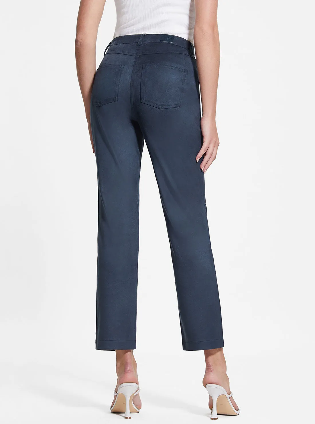 Eco Blackened Blue Kelly Straight Pants