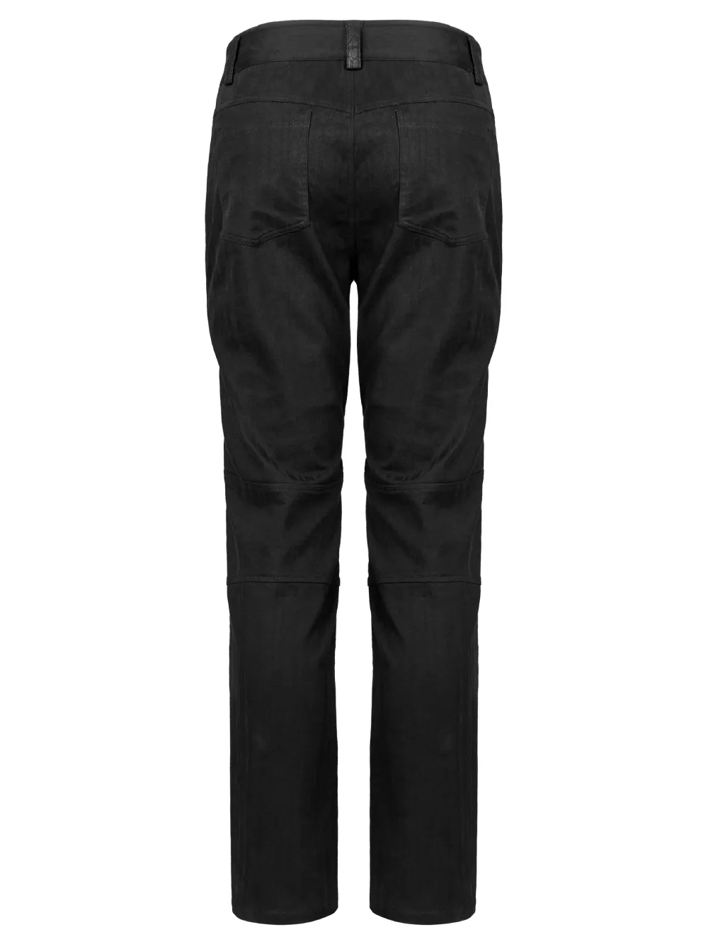 Edgy Black Strap Cargo Pants - Punk Goth Streetwear