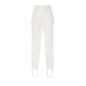 EDIE STIRRUP PANTS IN WHITE