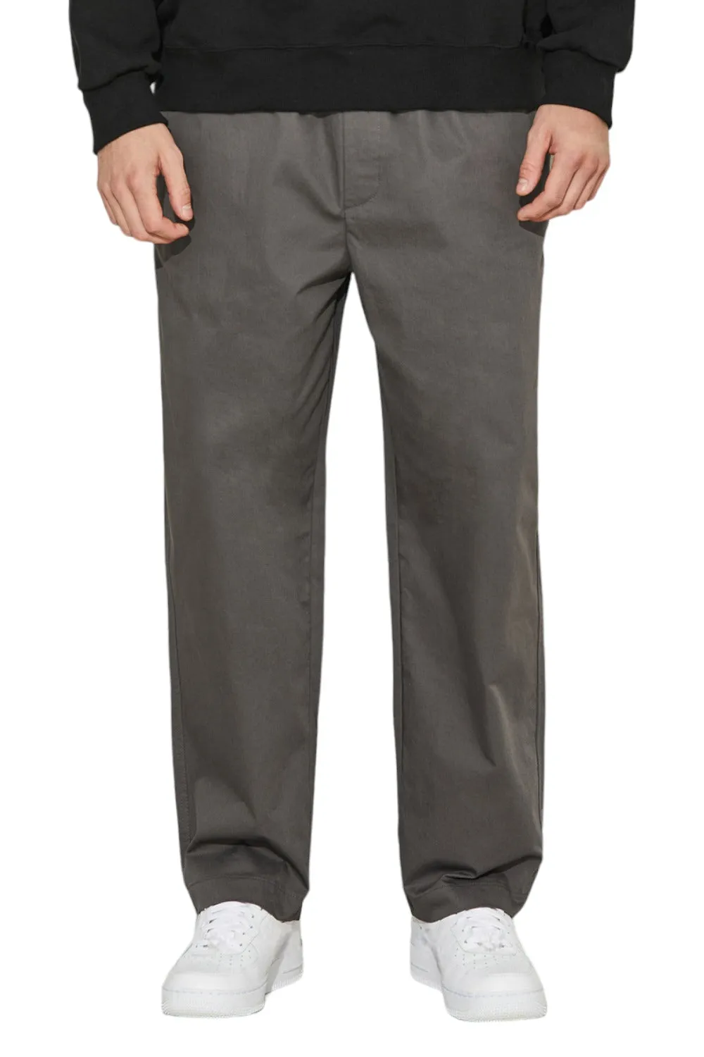 EDUARDO Men's Tapered Fit Banding Cotton Comfort Drawstring Pants.