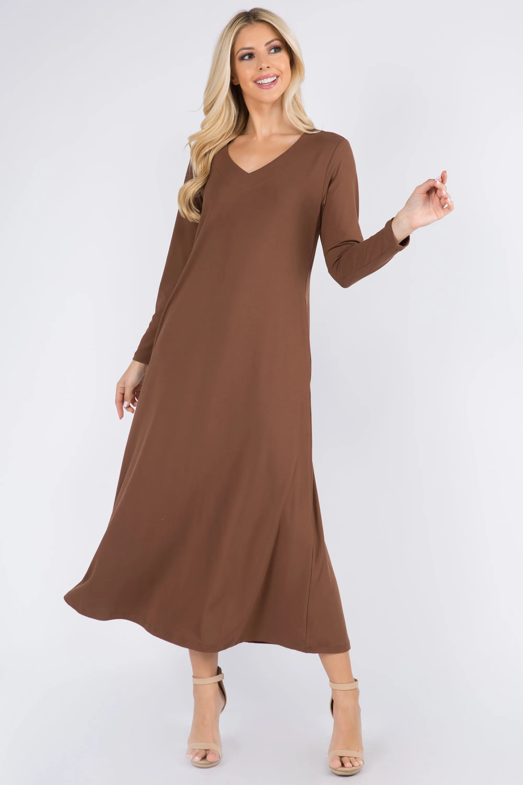 Essential Maxi Dress with Pockets