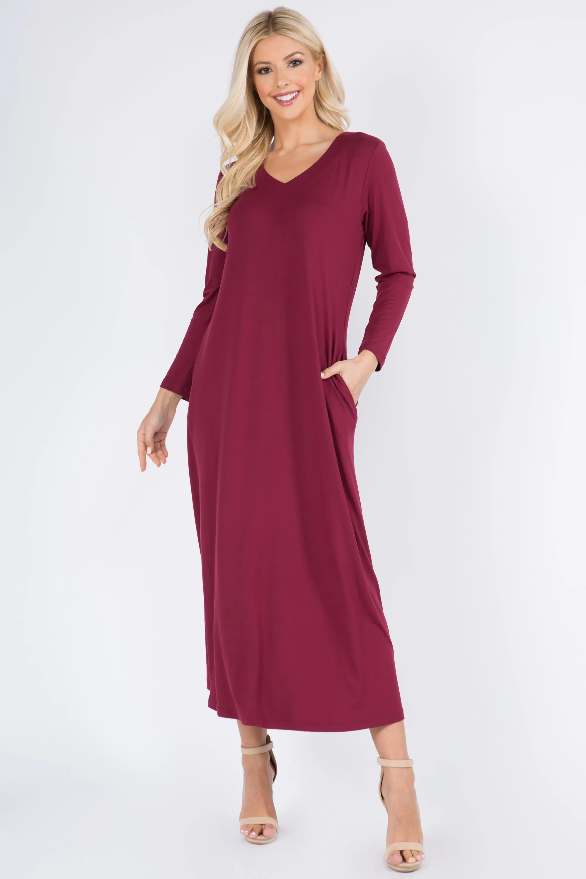 Essential Maxi Dress with Pockets