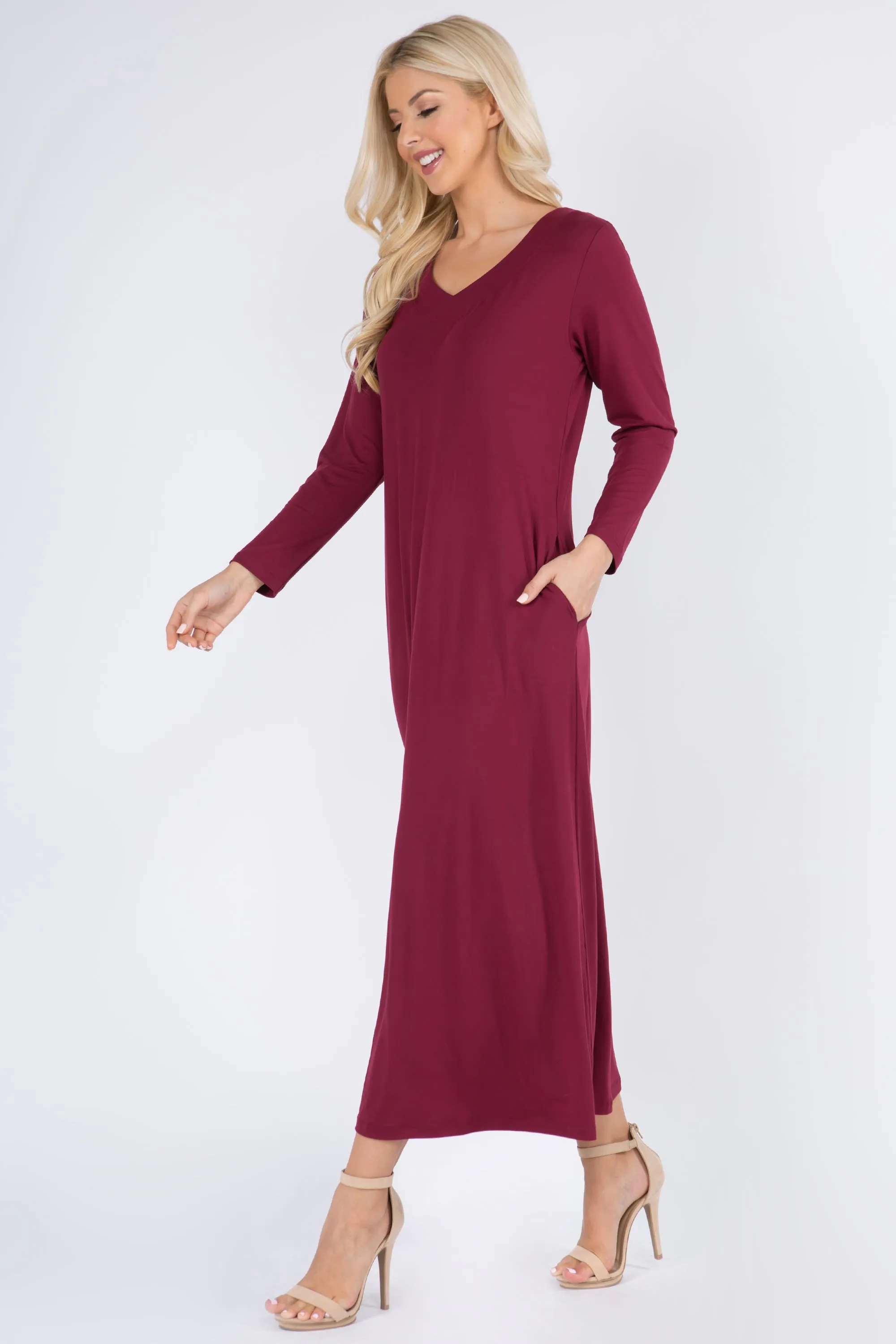 Essential Maxi Dress with Pockets