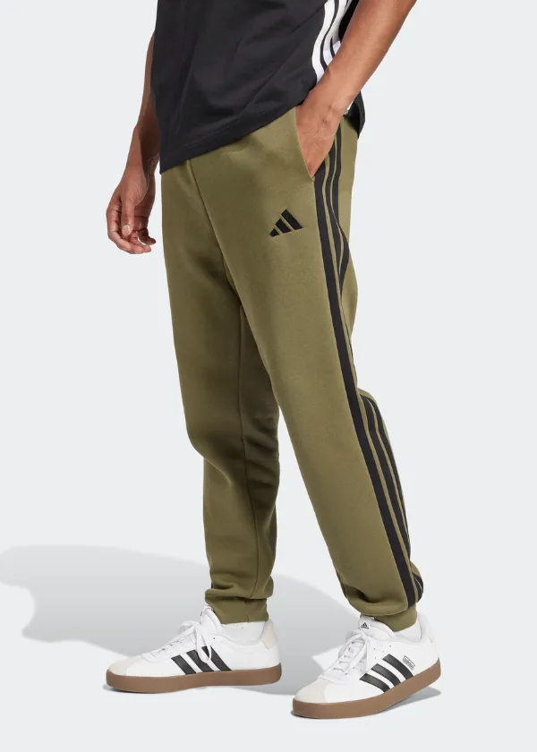 Essentials 3-Stripes Fleece Pants