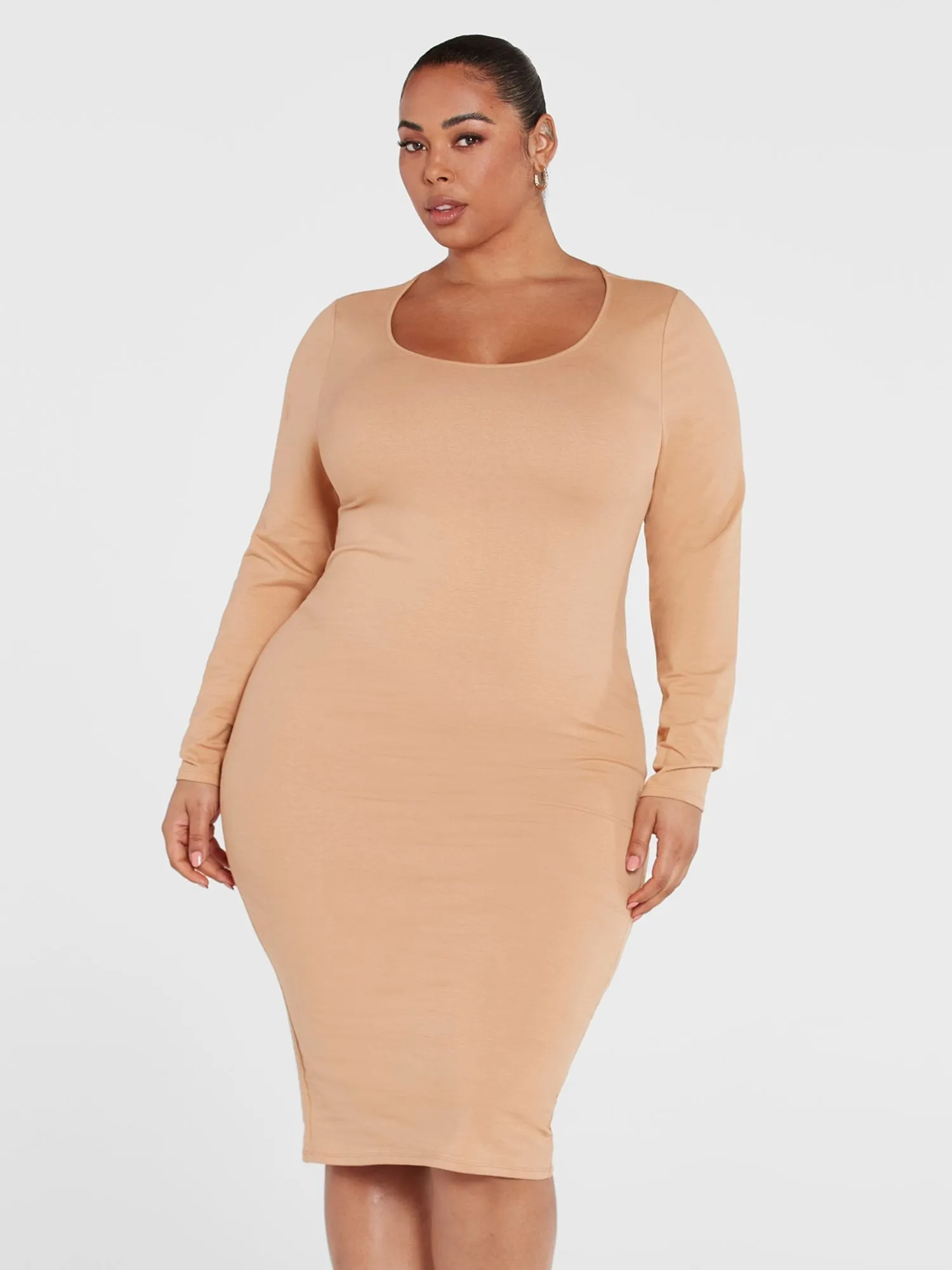 Fashion To Figure - Devyn Knit Midi Dress