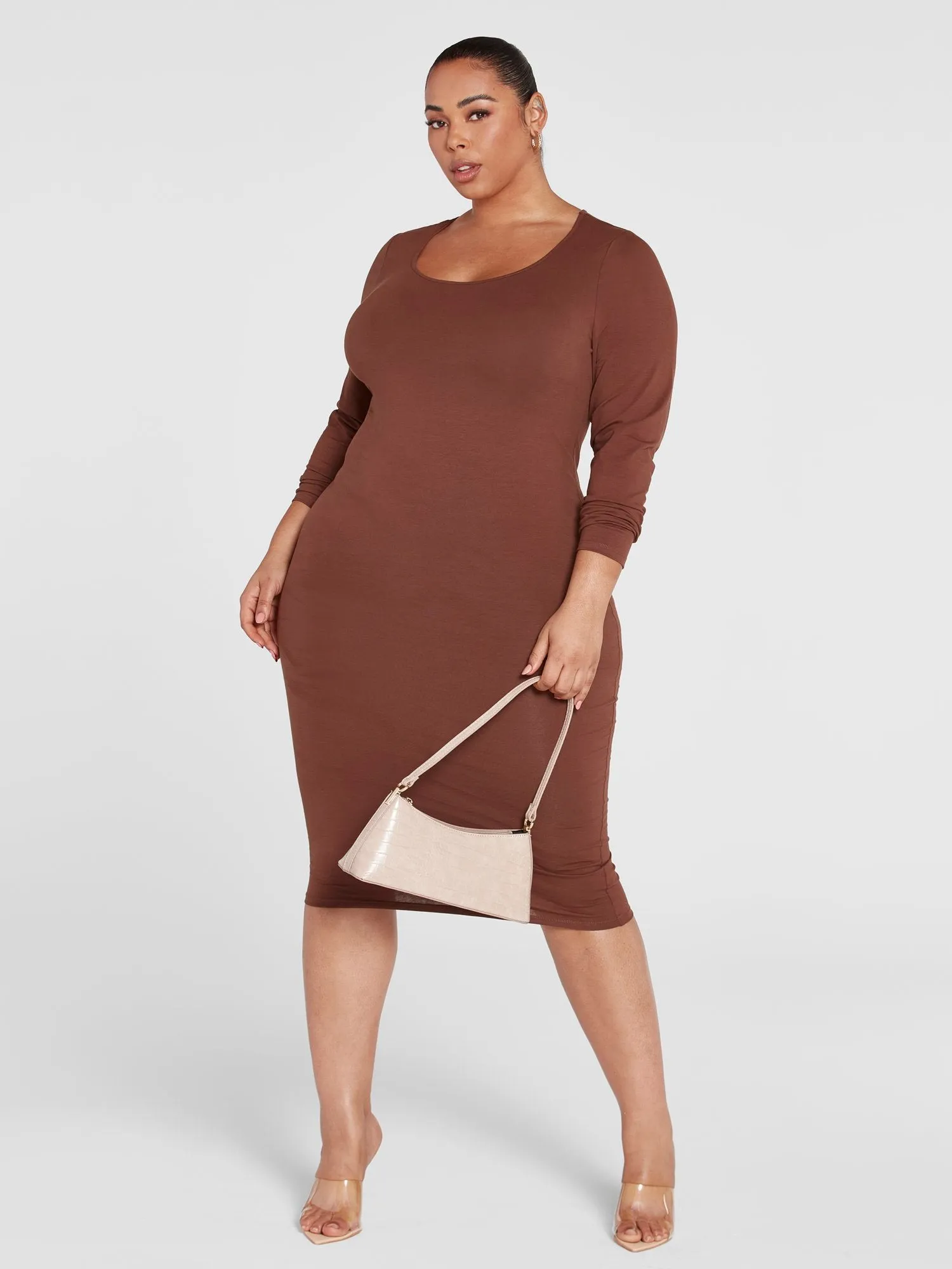 Fashion To Figure - Devyn Knit Midi Dress