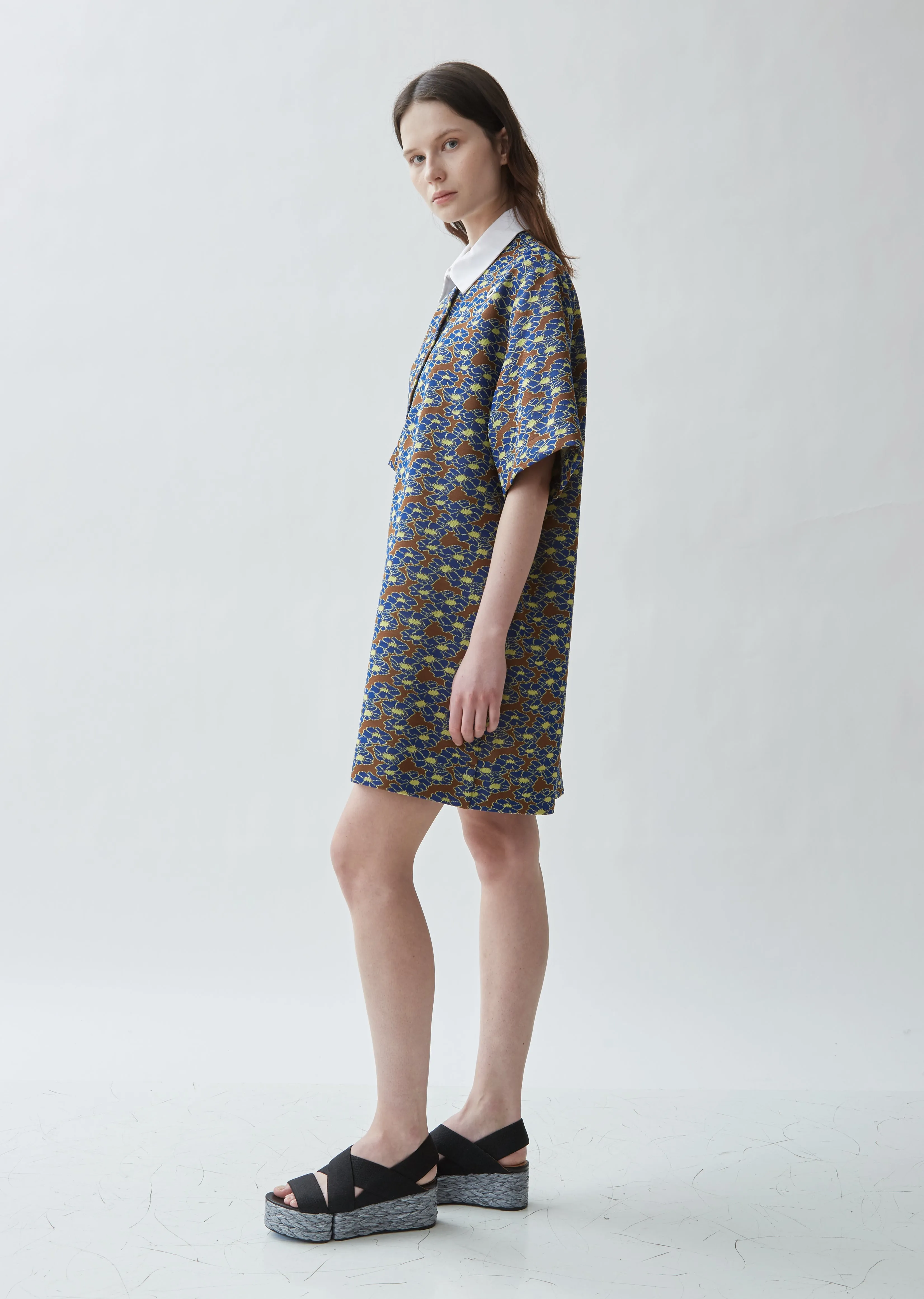 Floral Polo Dress