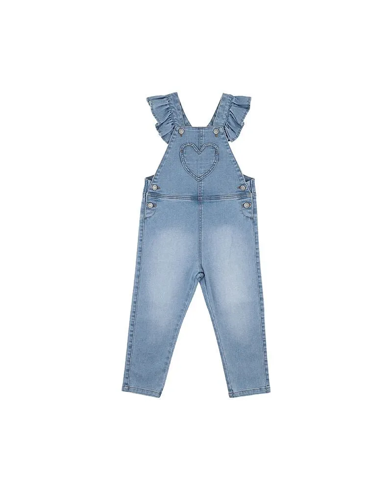 Fox & Finch Girls Denim Overall FW238204