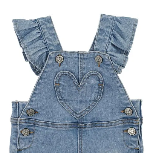 Fox & Finch Girls Denim Overall FW238204