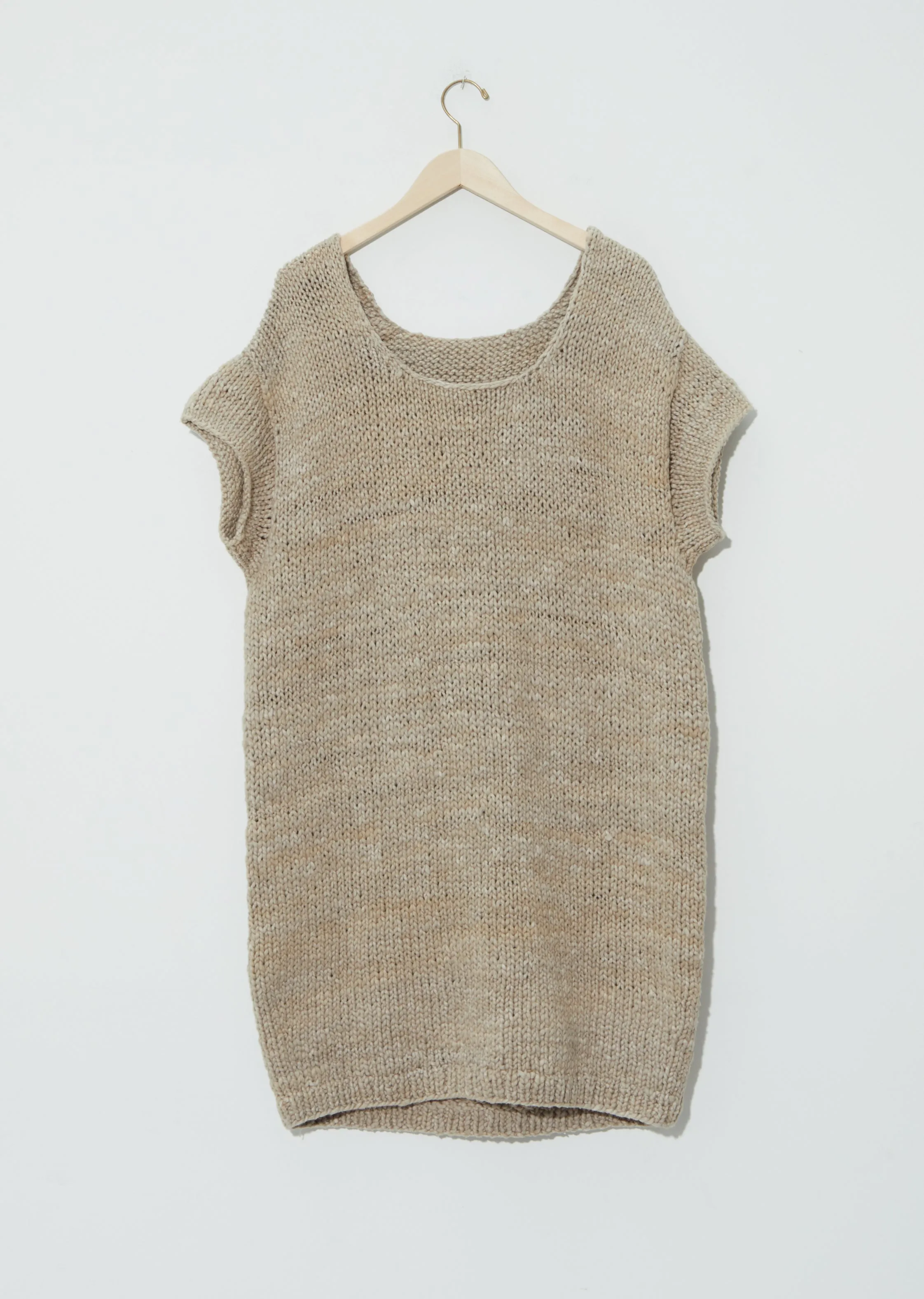 Handknit U Neck Dress