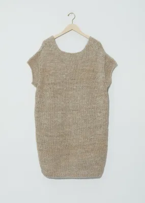 Handknit U Neck Dress