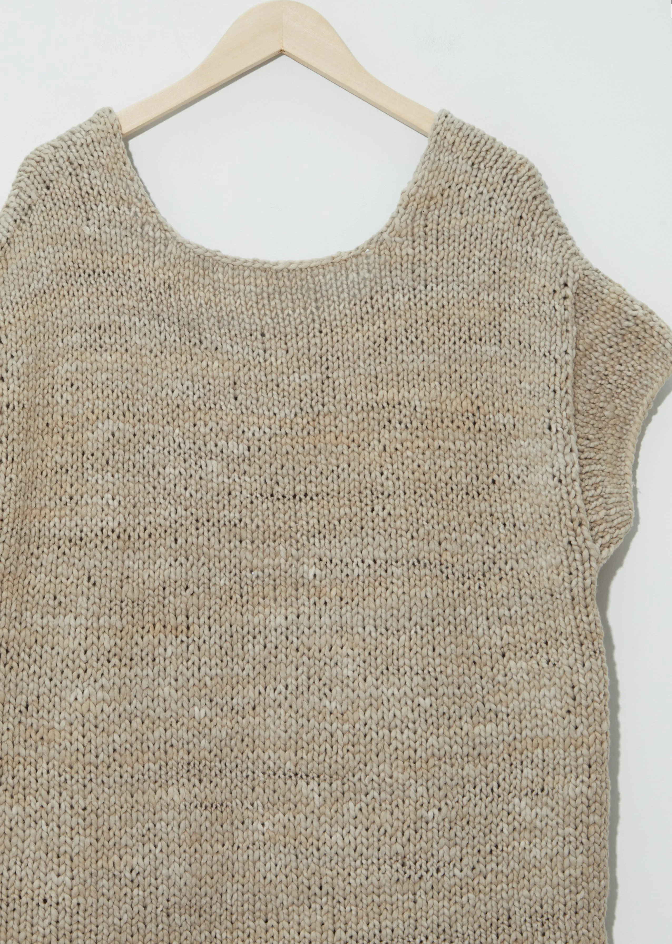 Handknit U Neck Dress