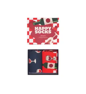 Happy Socks Gift Set - Wine 2pk