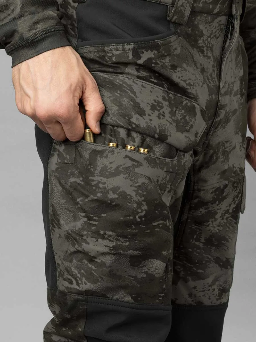 HARKILA NOCTYX Camo Silent Trousers - Mens - AXIS MSP Black