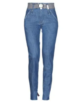 High By Claire Campbell Women Denim trousers Blue 10 UK