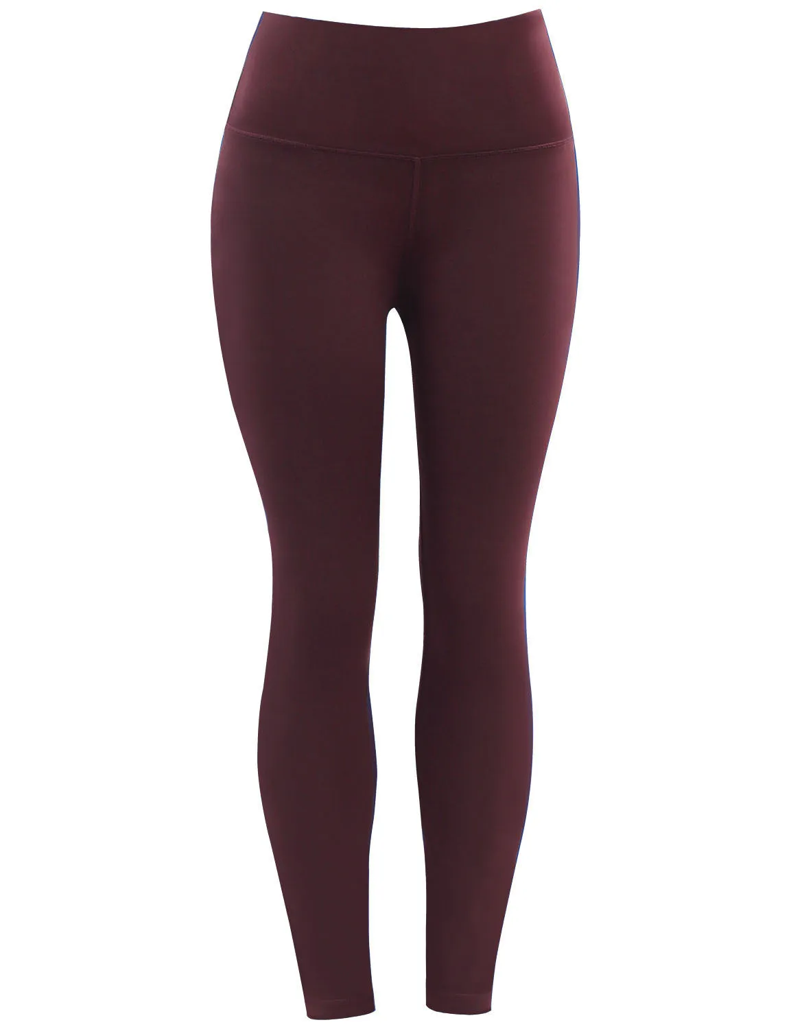 High Waist Biking Pants mahoganymaroon_Biking