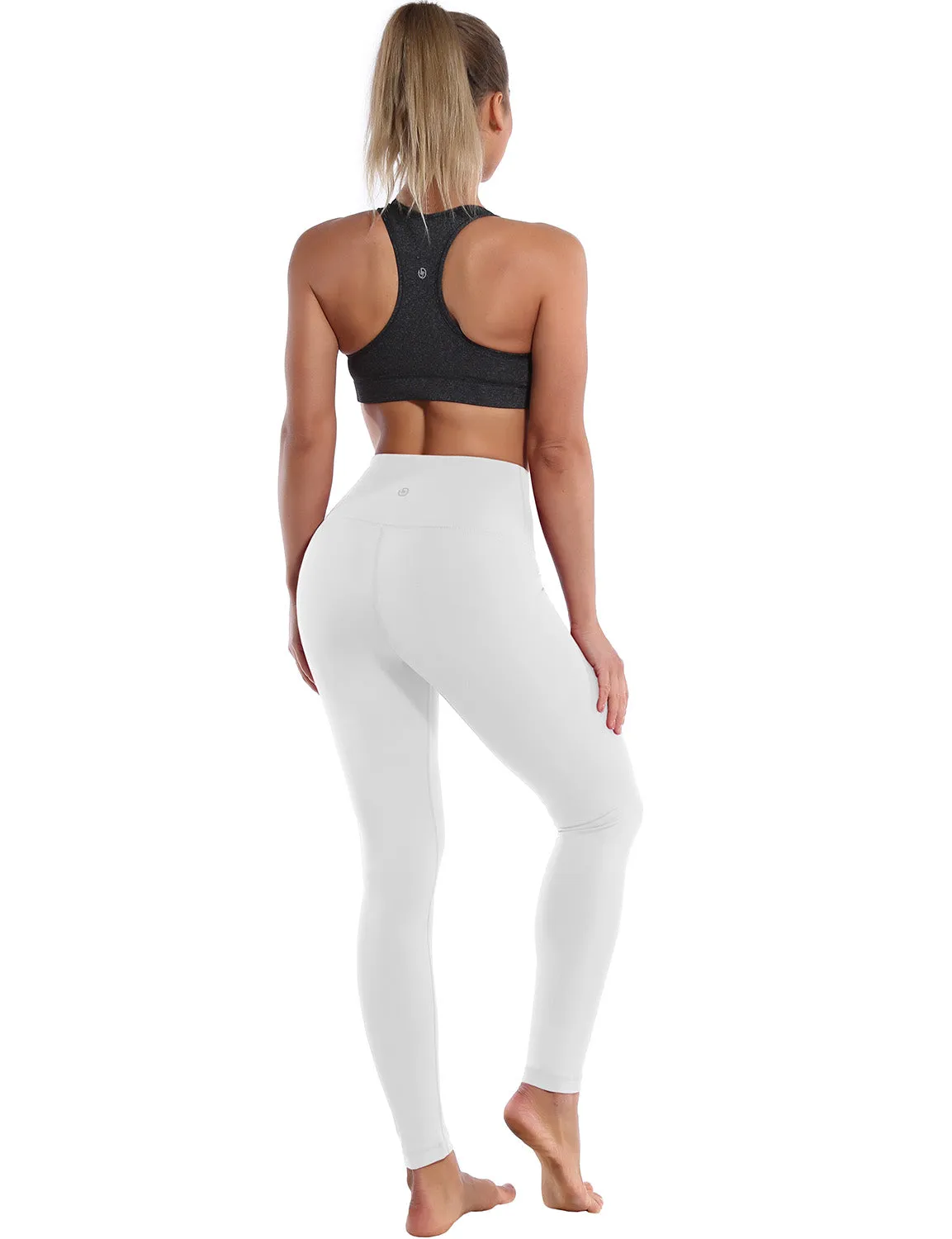 High Waist Biking Pants white_Biking