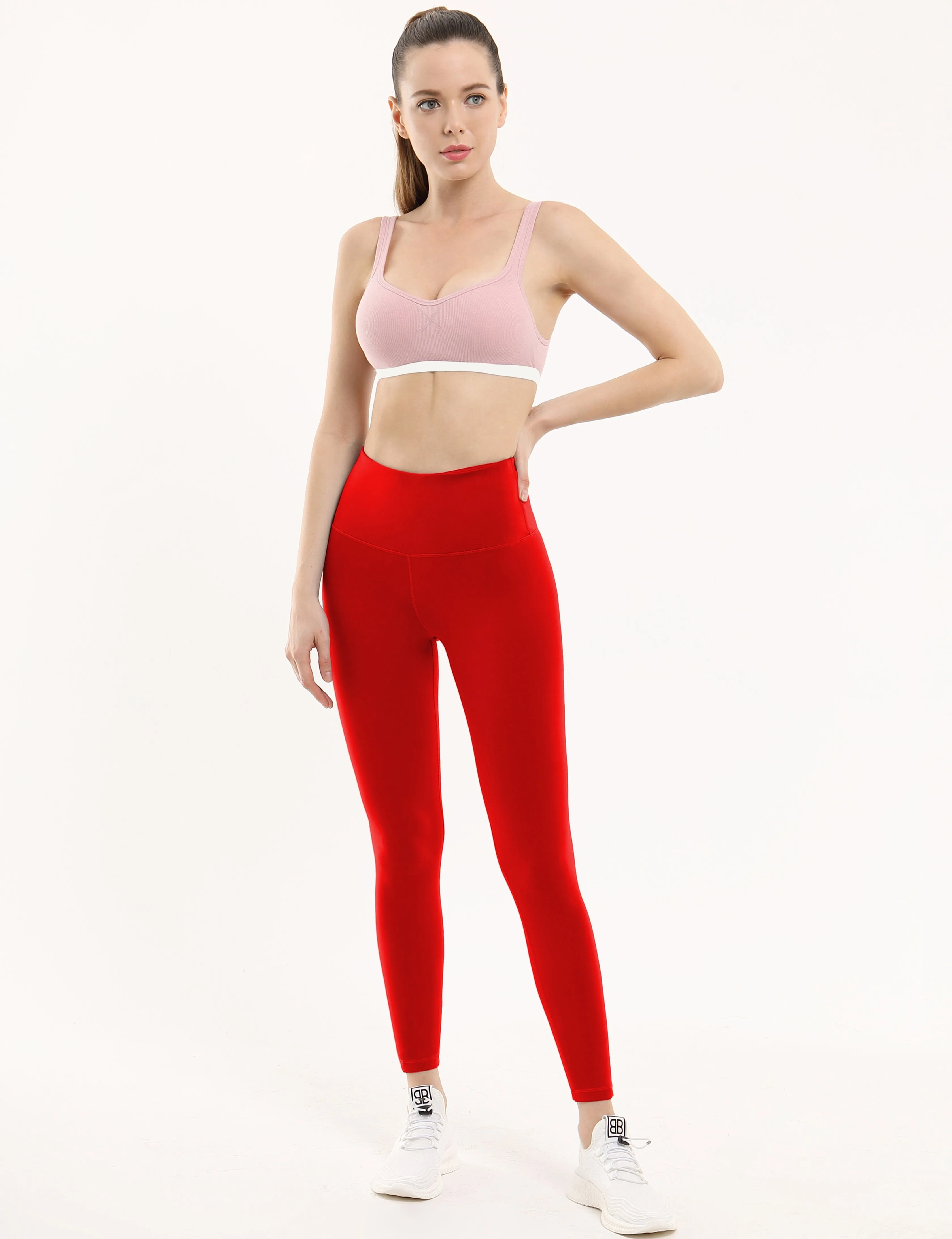 High Waist Gym Pants scarlet ins_Gym