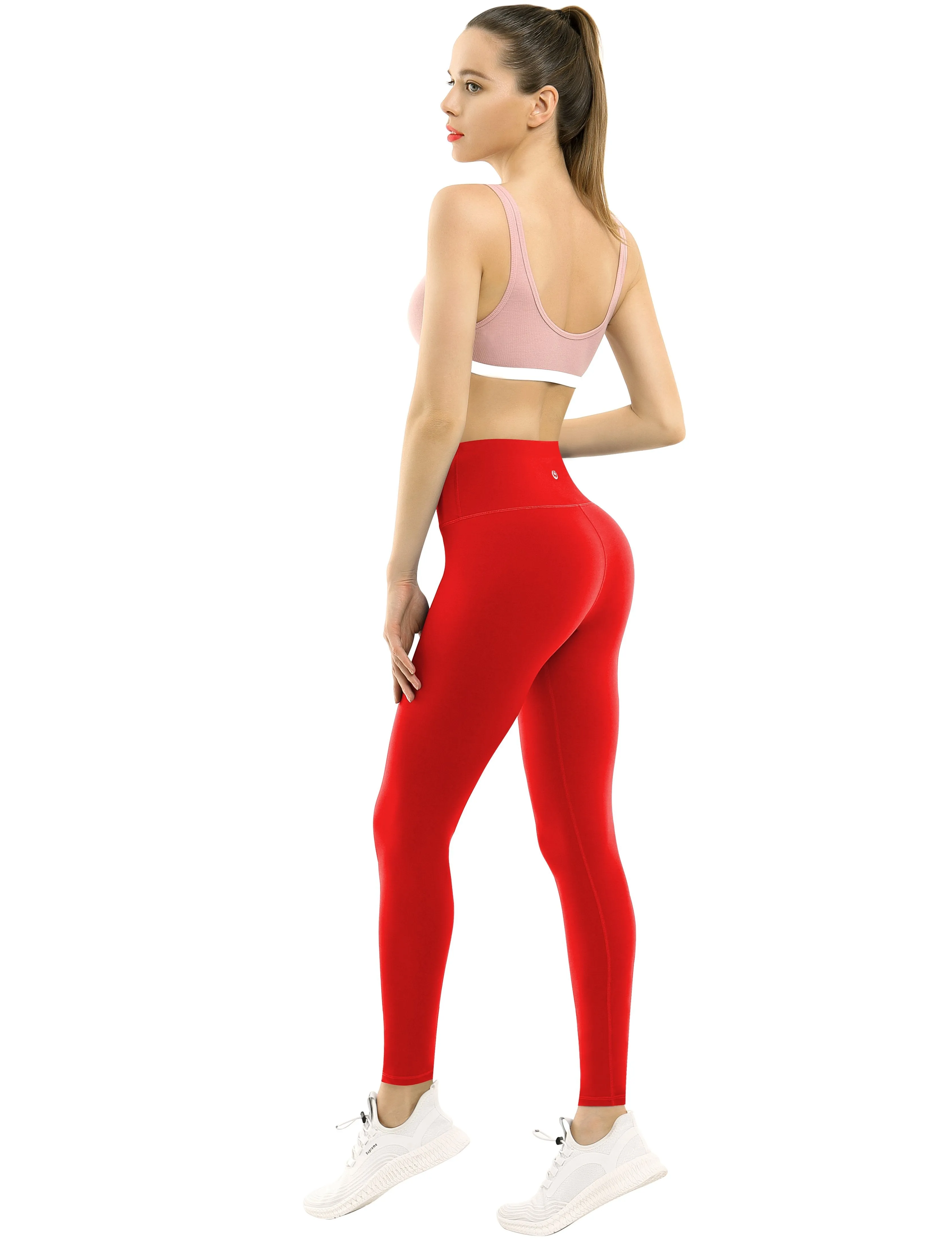 High Waist Gym Pants scarlet ins_Gym