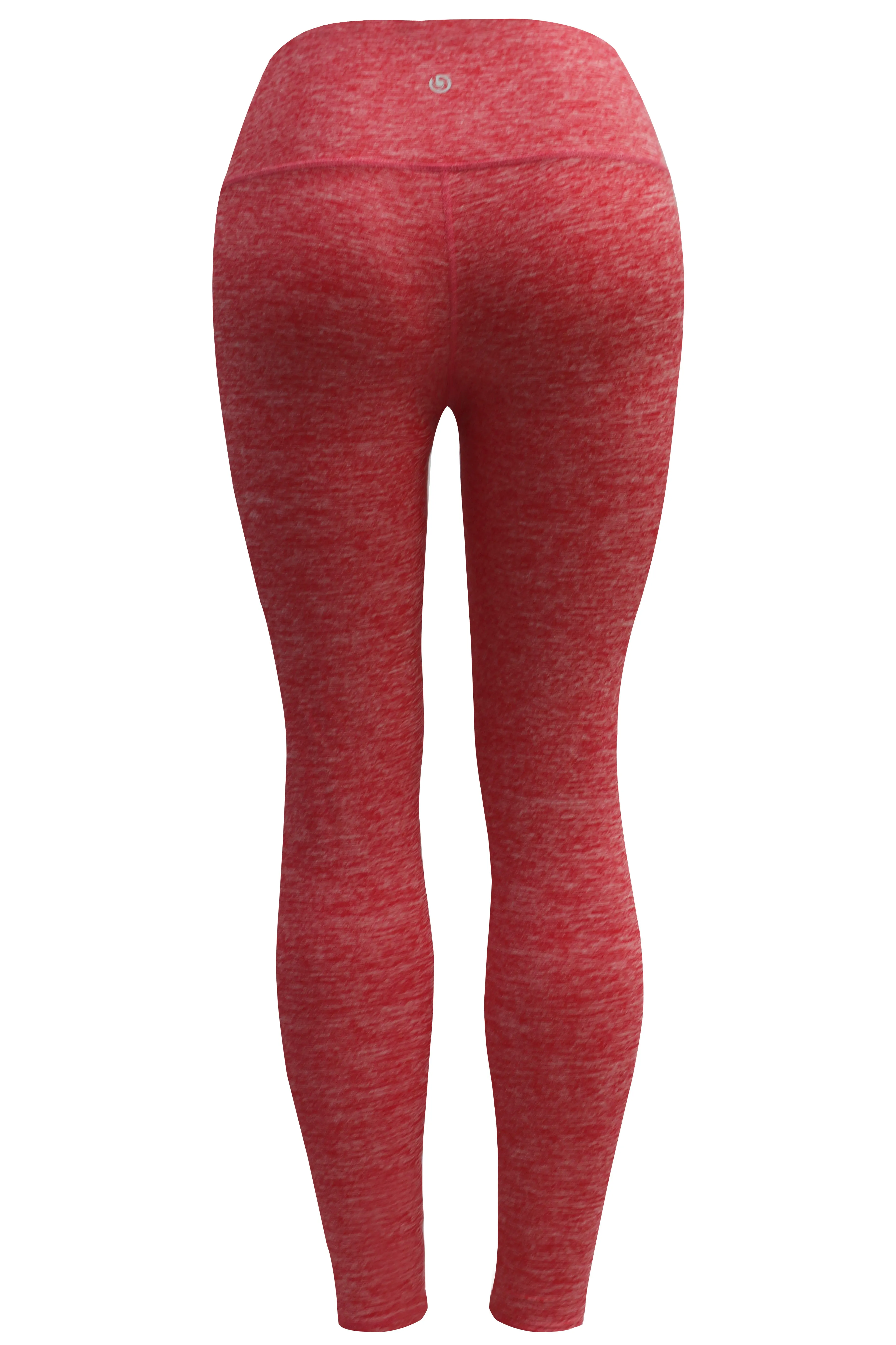 High Waist Running Pants heatherred_Running