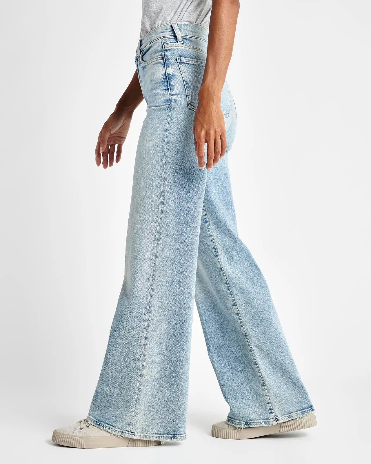 High Waist Wide Leg Jean