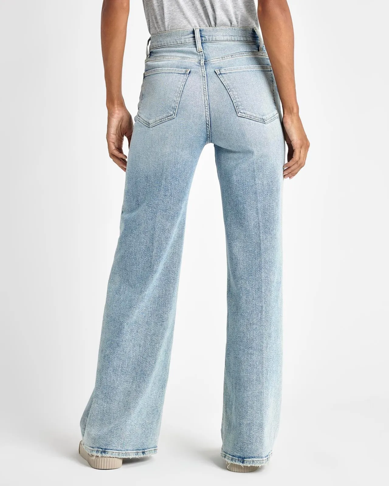 High Waist Wide Leg Jean