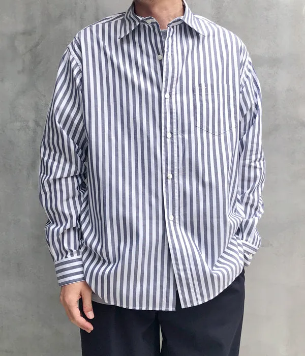 holk/WORK SHIRT (STRIPE)