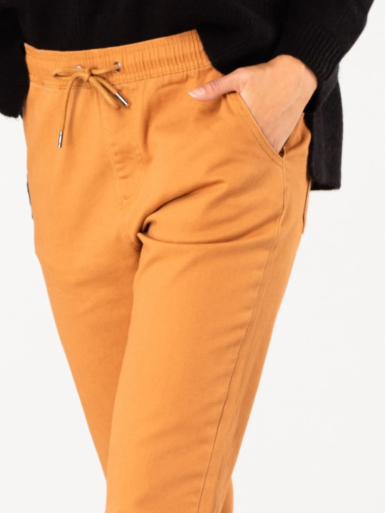 Hooky High Waist Pant - Camel