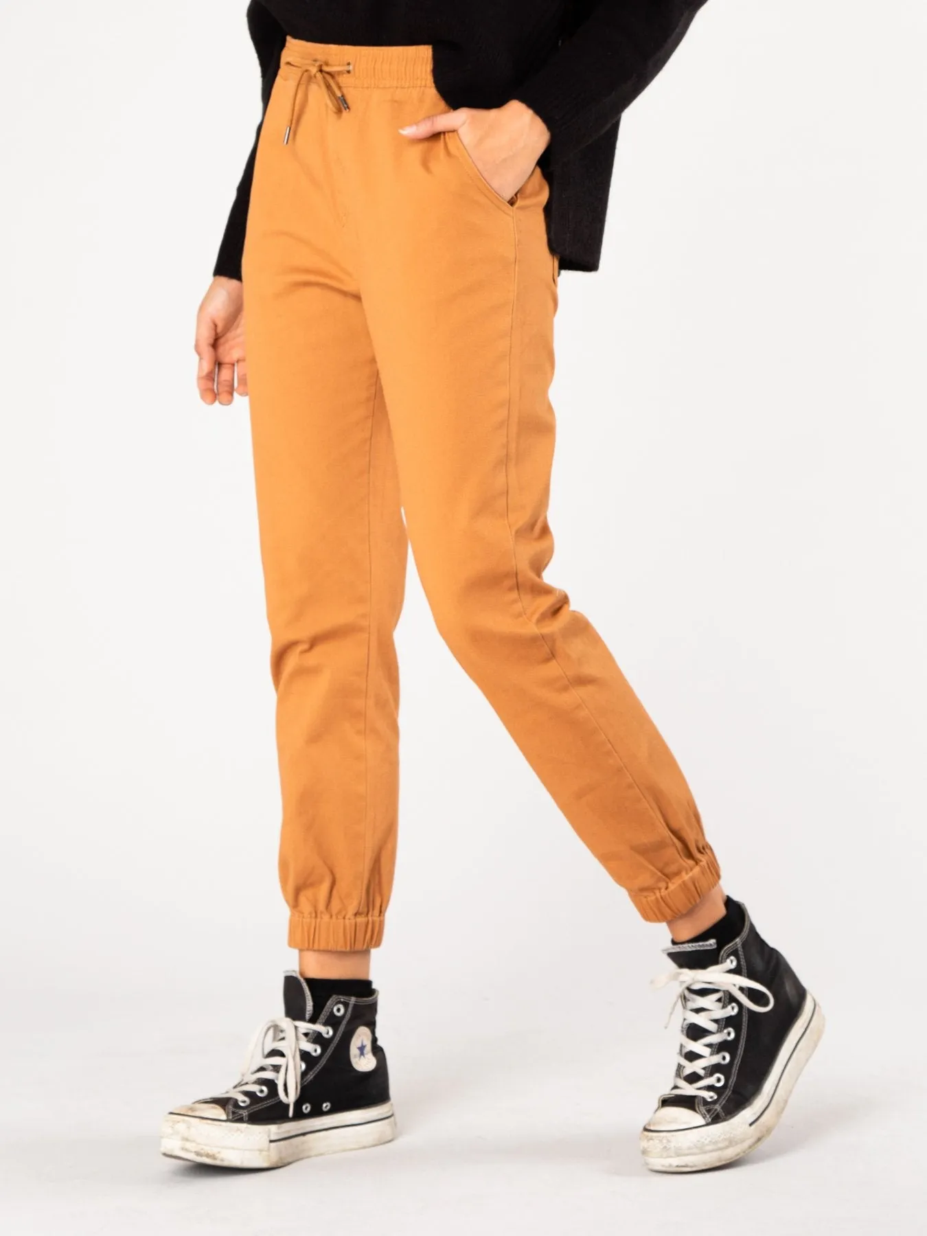 Hooky High Waist Pant - Camel