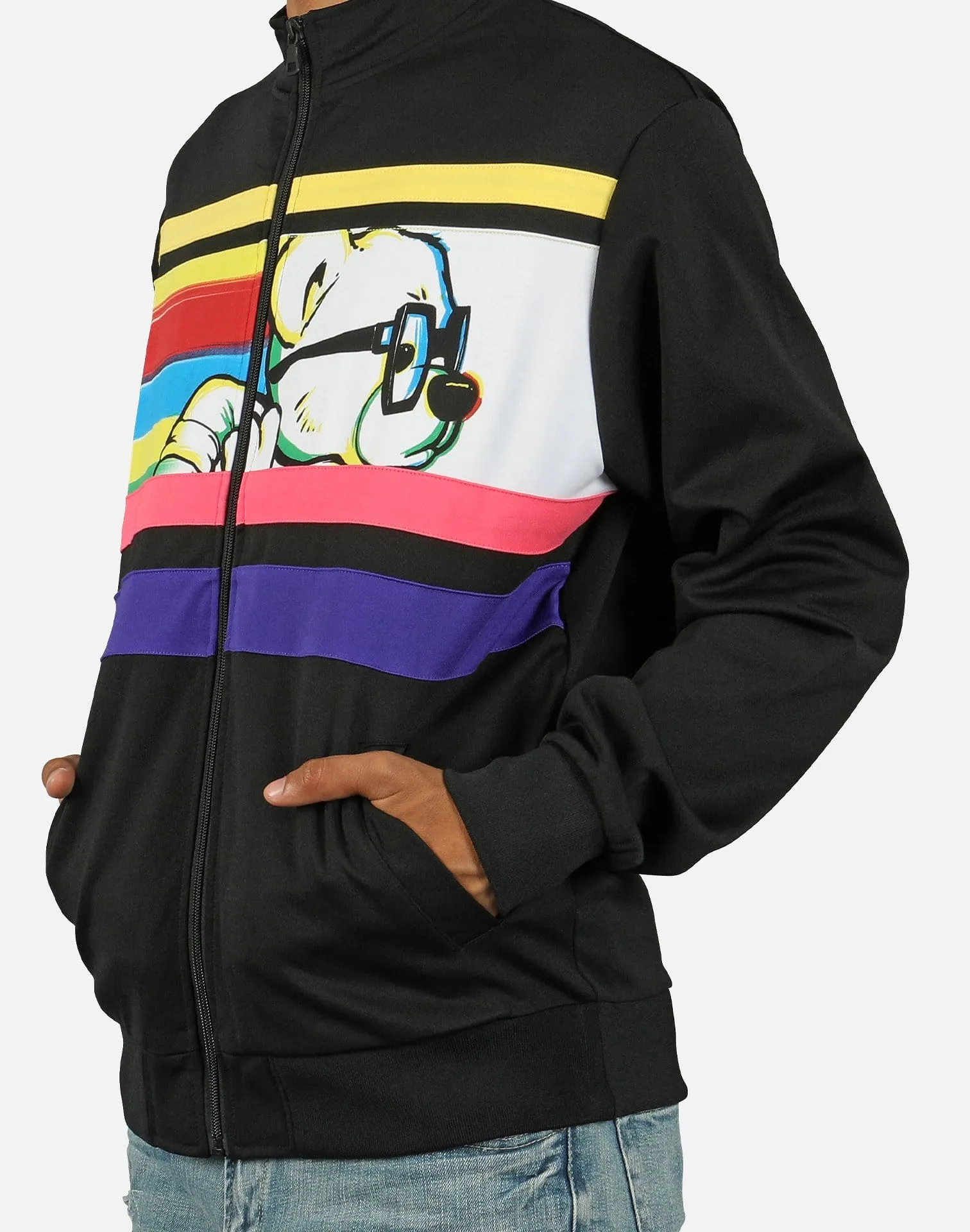 Hustle Gang H-BEAR PULL-UP TRACK JACKET