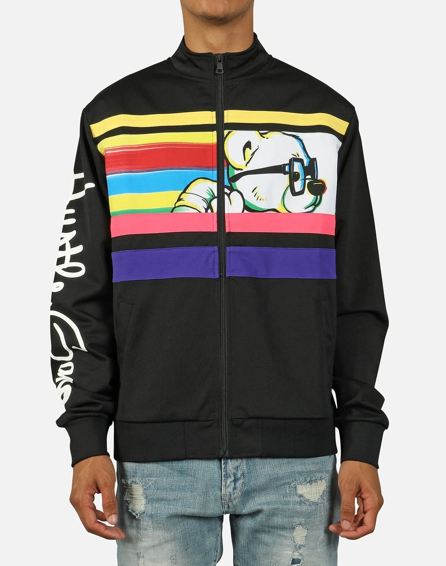 Hustle Gang H-BEAR PULL-UP TRACK JACKET