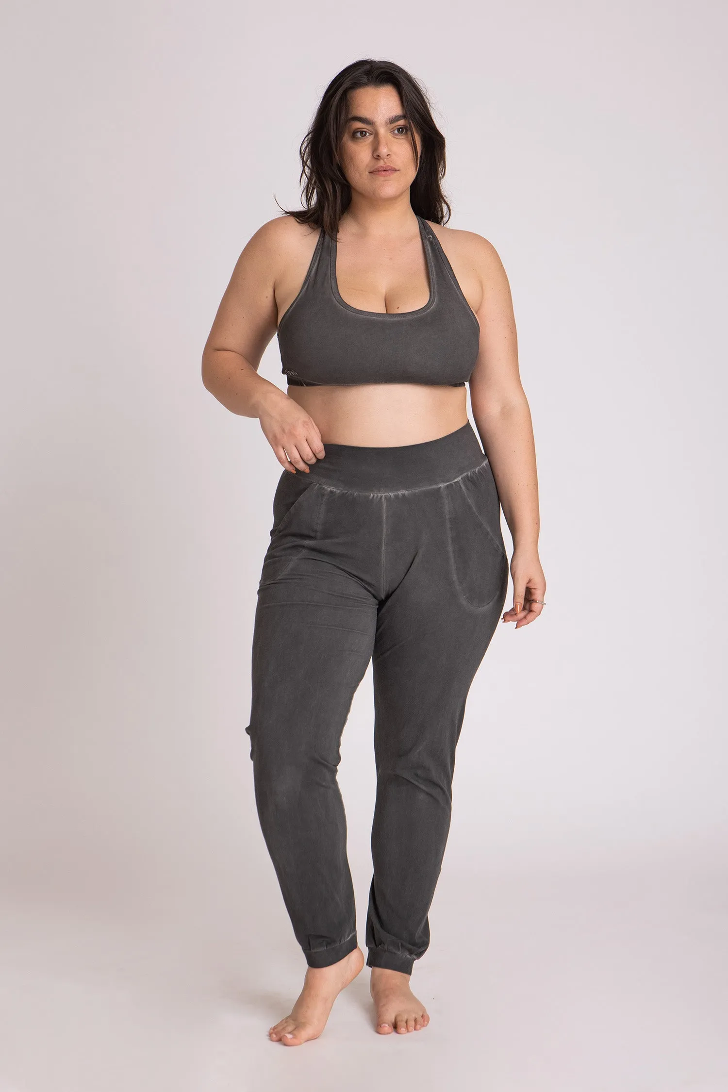 I'mPerfect Stonewash Unisex Slouchy Yoga Pants 50%off