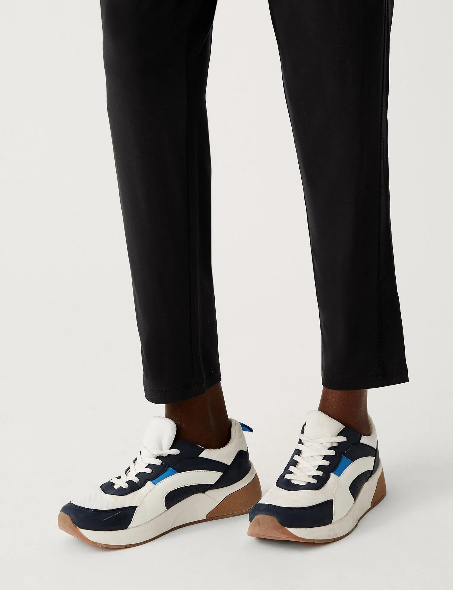 Jersey Tapered Ankle Grazer Trousers