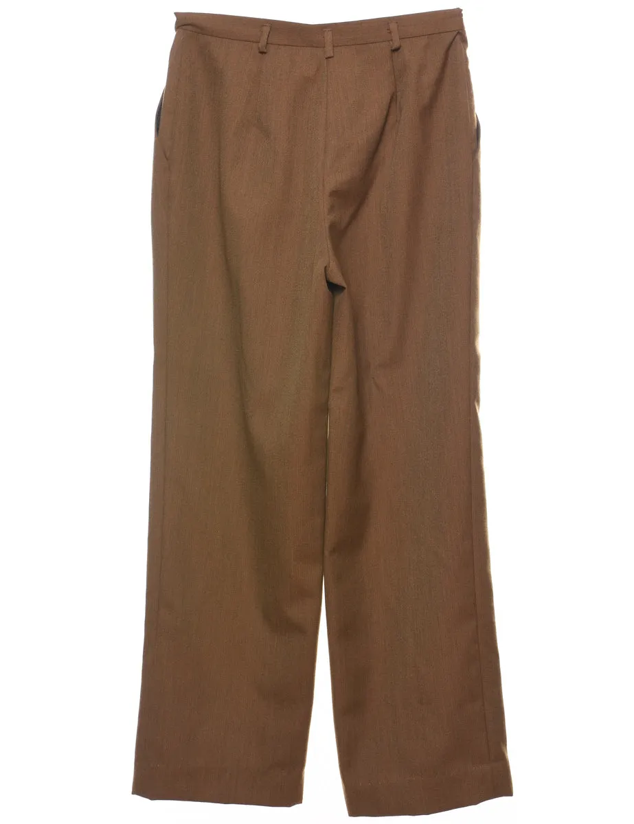 Jones New York Brown Casual Trousers - W30 L30