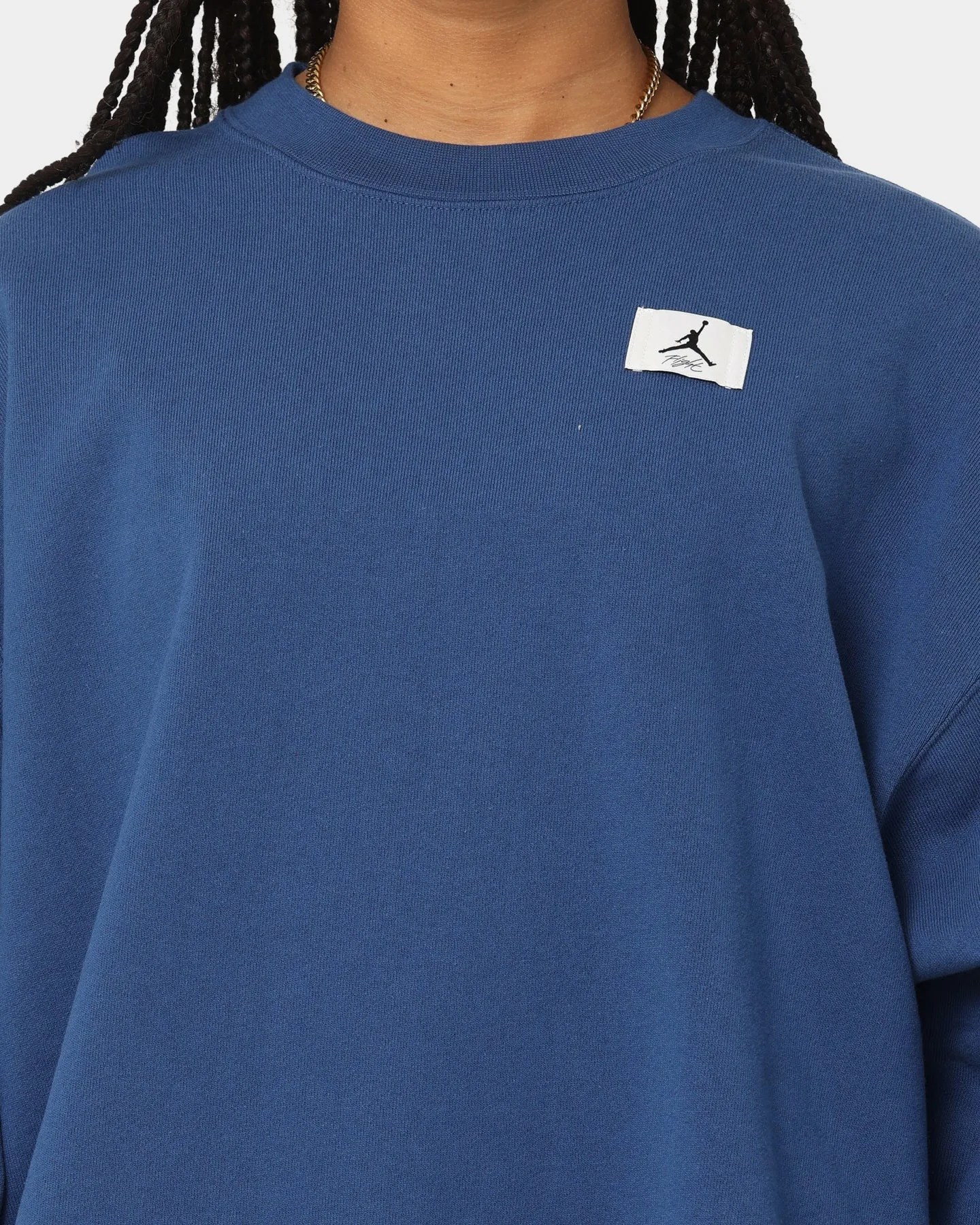 Jordan Women's Jordan Flight Fleece Crewneck French Blue