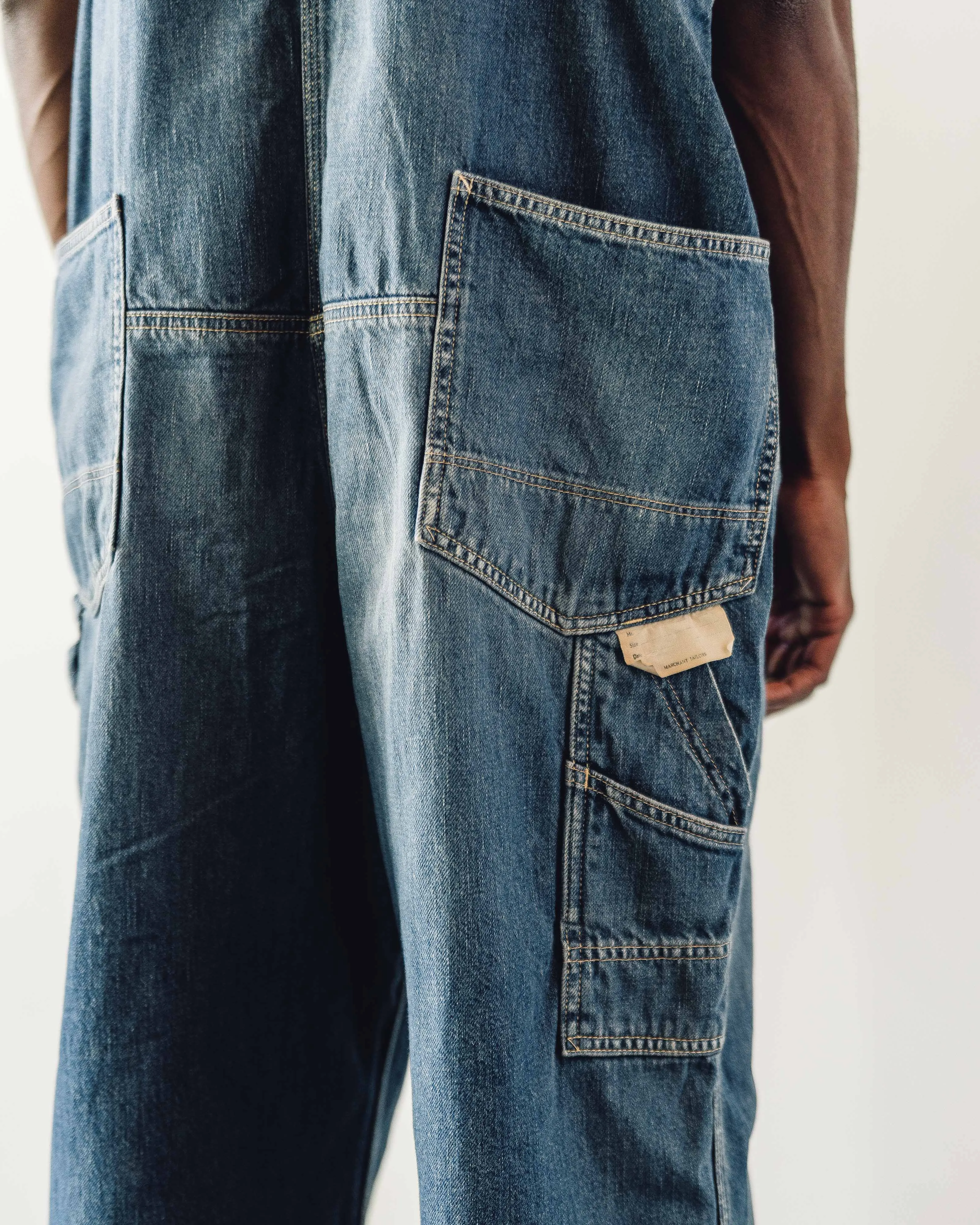 Kapital 11.5oz Denim Workers Overall, Indigo