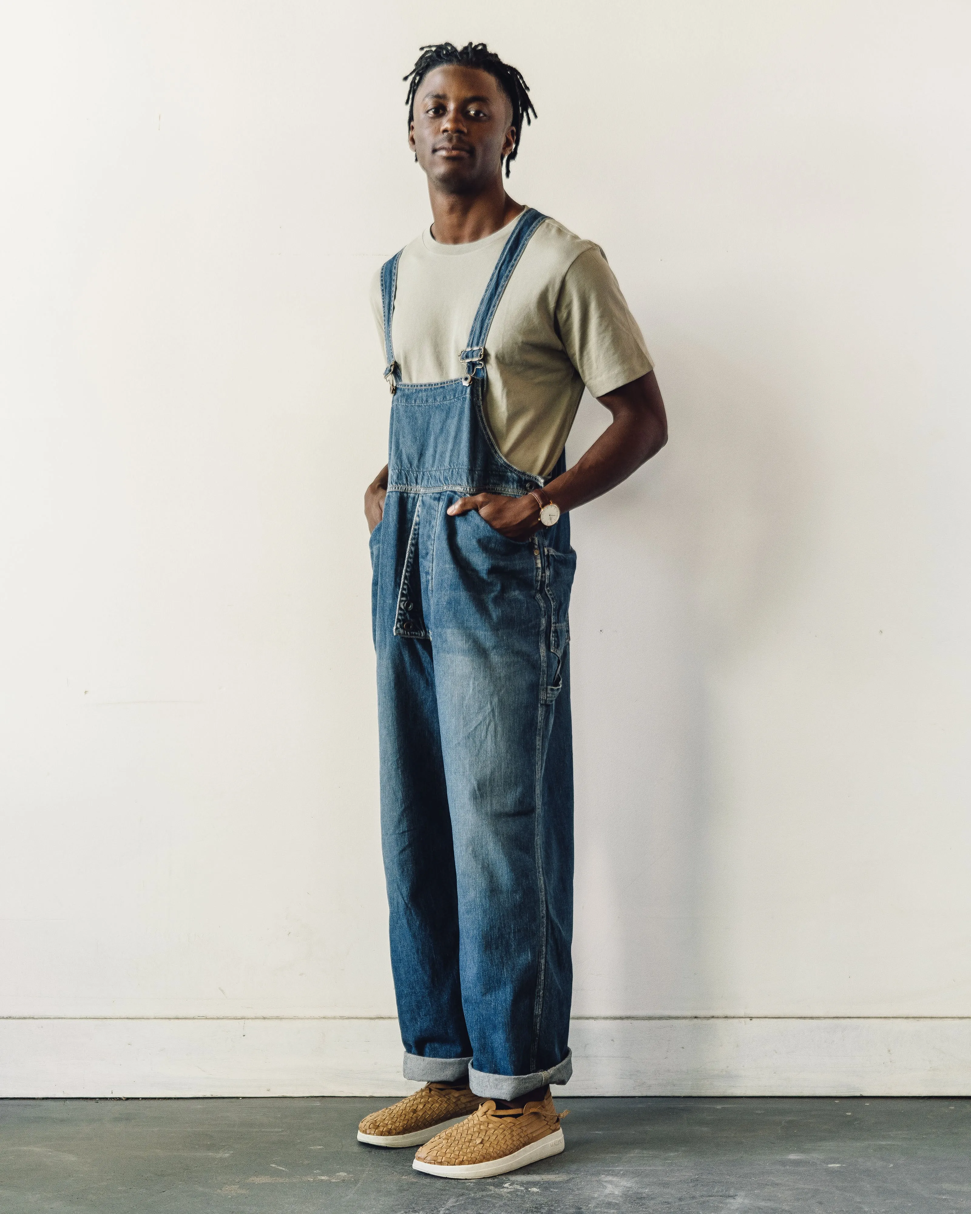 Kapital 11.5oz Denim Workers Overall, Indigo