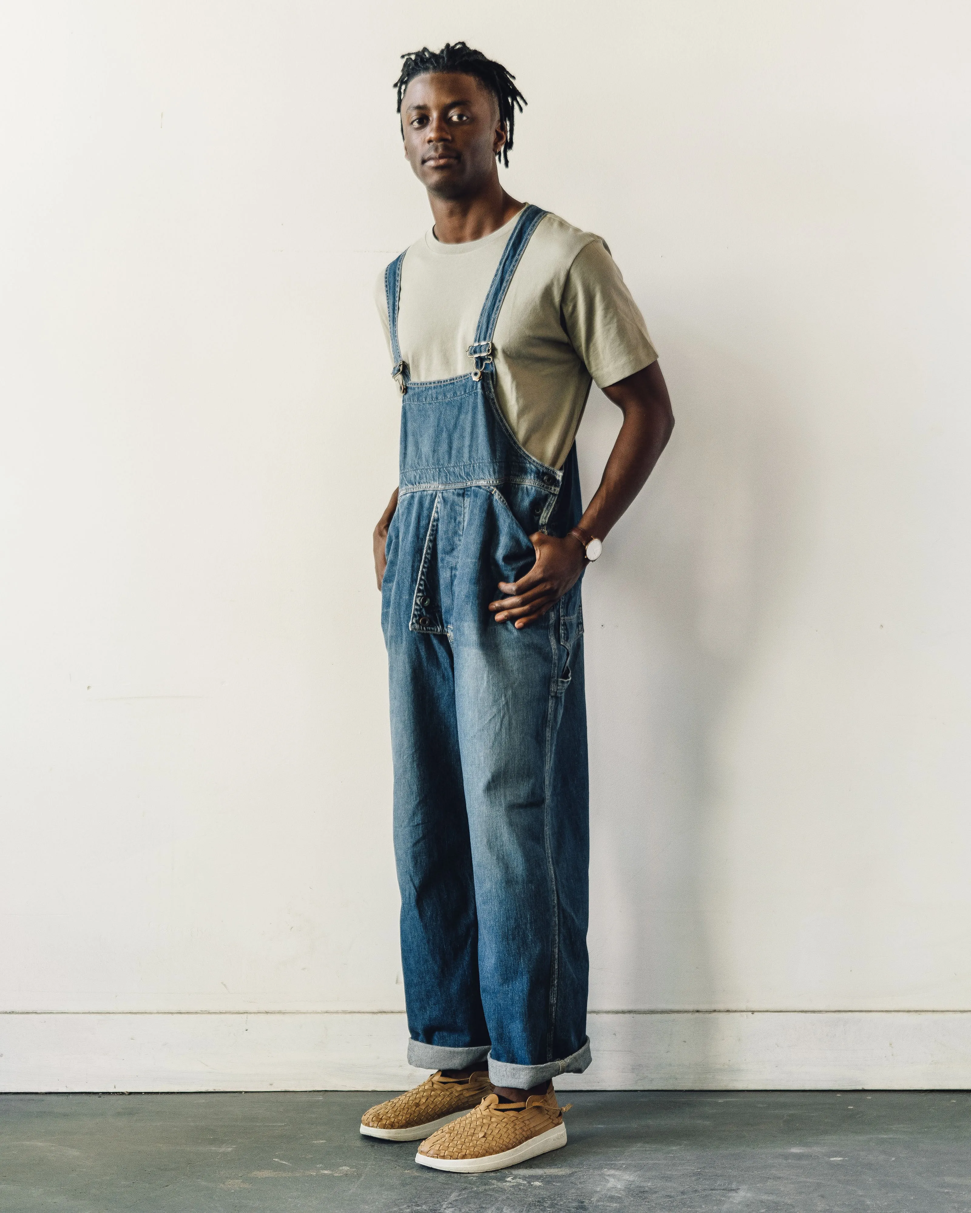 Kapital 11.5oz Denim Workers Overall, Indigo