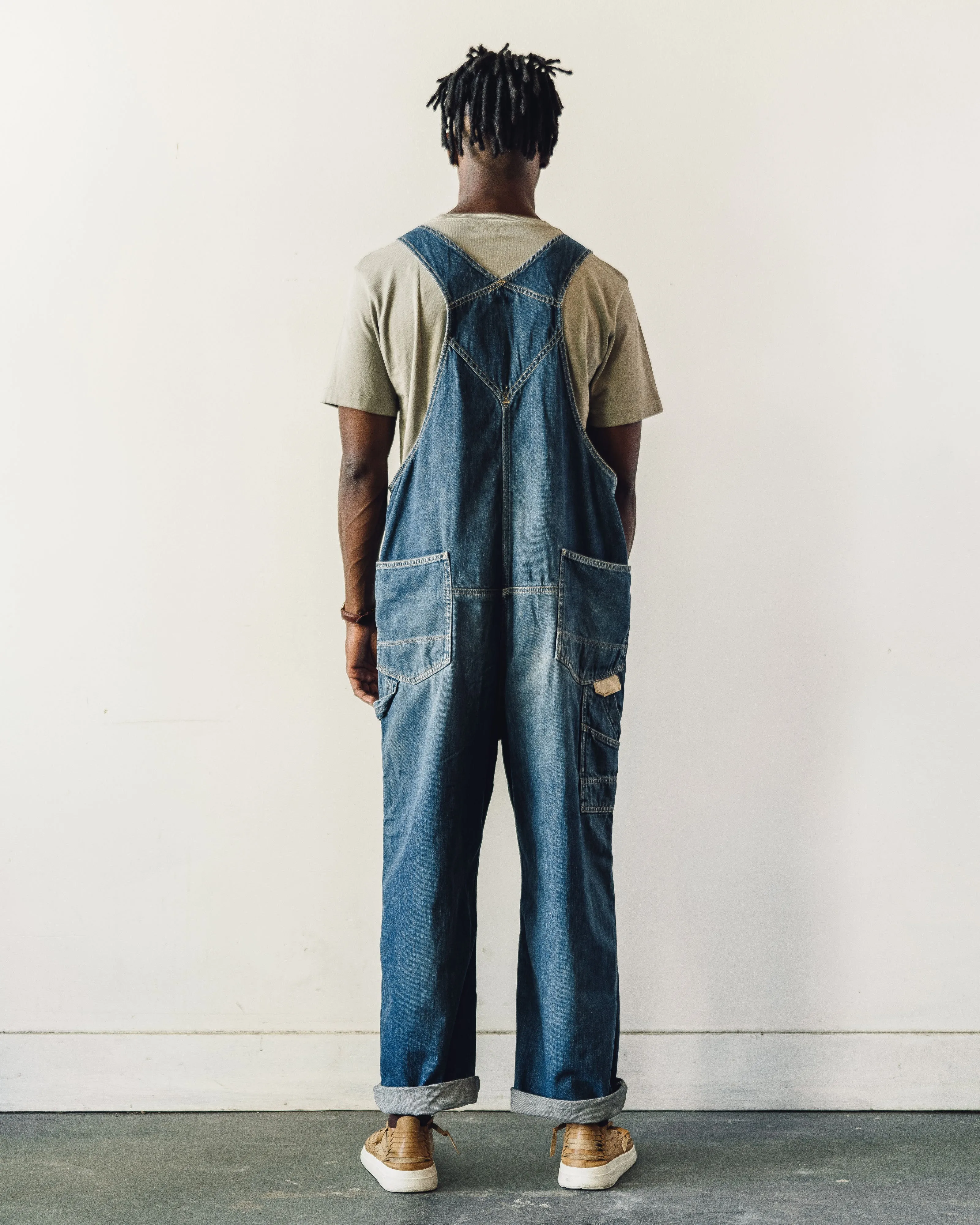 Kapital 11.5oz Denim Workers Overall, Indigo