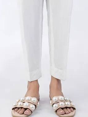 Lakhany White Cambric Trouser (3279-WHT)