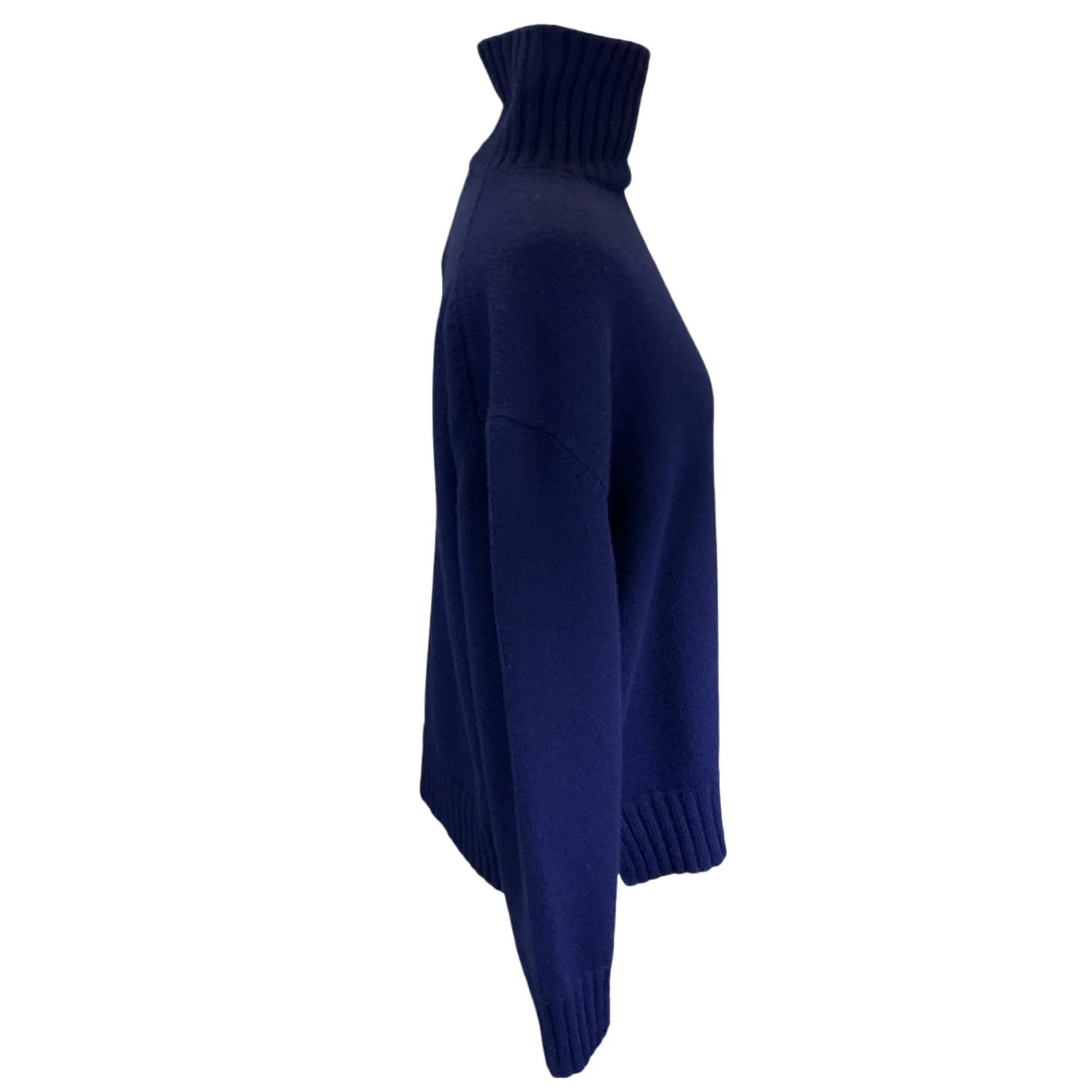 Lanvin Majorelle Blue High Neck Jumper