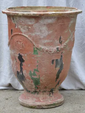 Large antique terracotta Anduze urn 31"